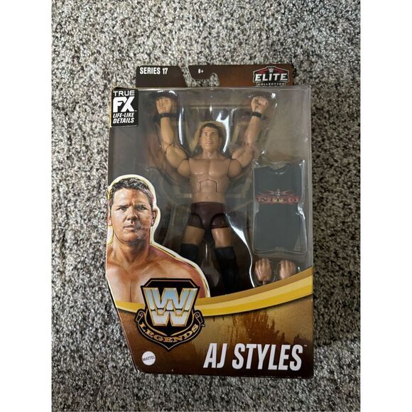 ❤️AJ Styles-WWE Legends Elite Series 17 - Picture 1 of 3